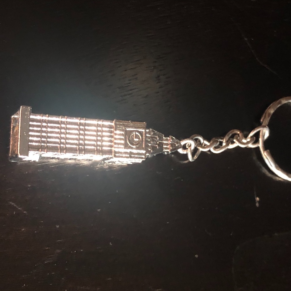 London Clock Keychain